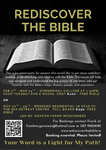 Bible Foundation Course for Beginners - Frank McGuinness (Facilitator)    