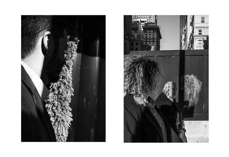 diptych, street photography, conceptual street photography, 5th Avenue, Fifth Avenue