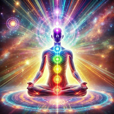 FCA YOGA MAN ACTIVATING HIS CHAKRAS