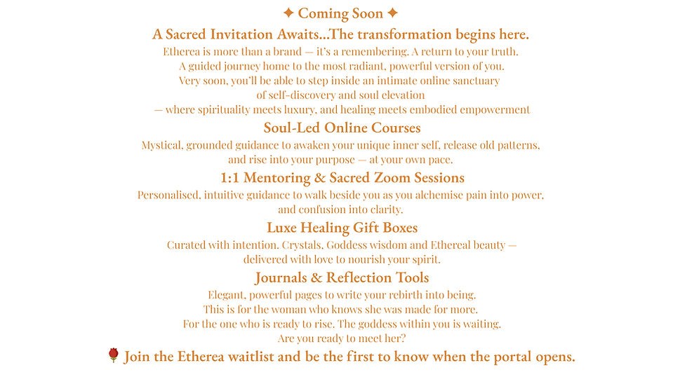 ✦ Coming Soon ✦ A Sacred Invitation Awai