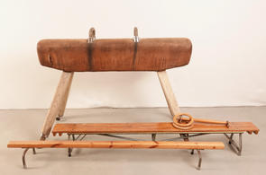 vintage gym toestellen