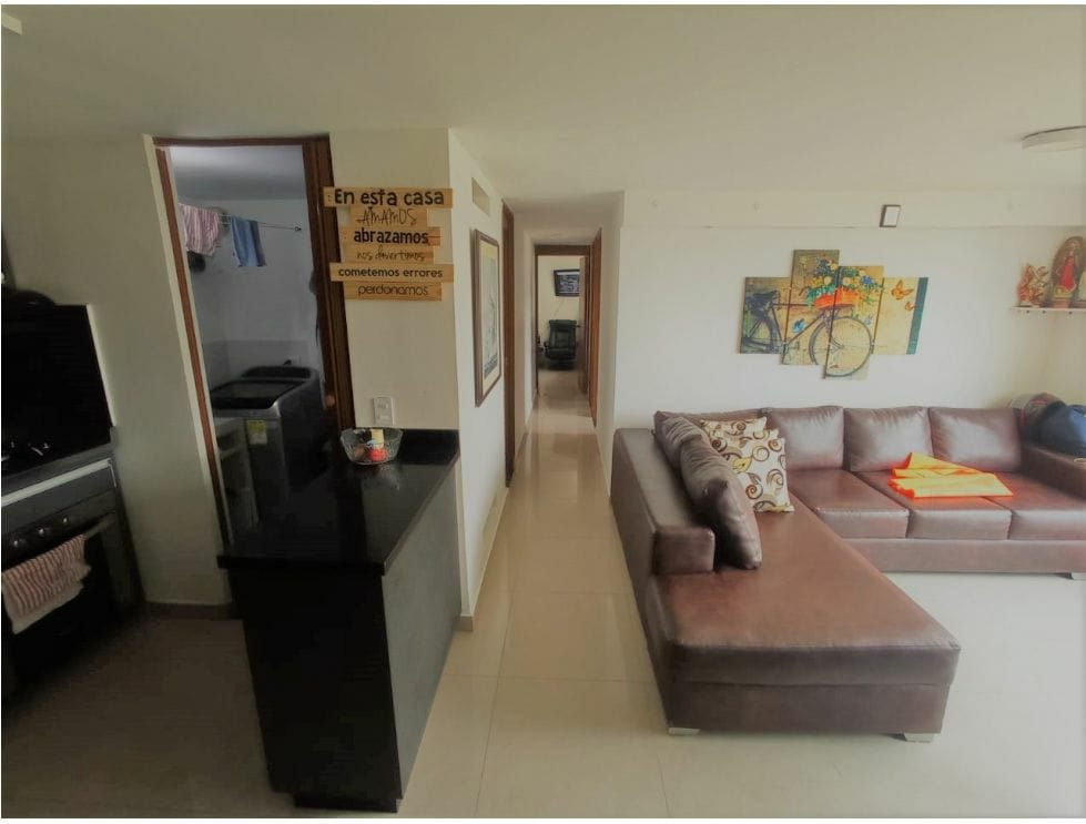 Miniatura: HERMOSO Y ACOGEDOR APARTAMENTO EN EL TRAPICHE UNIDAD CERRADA, CON LINDOS ACABADO