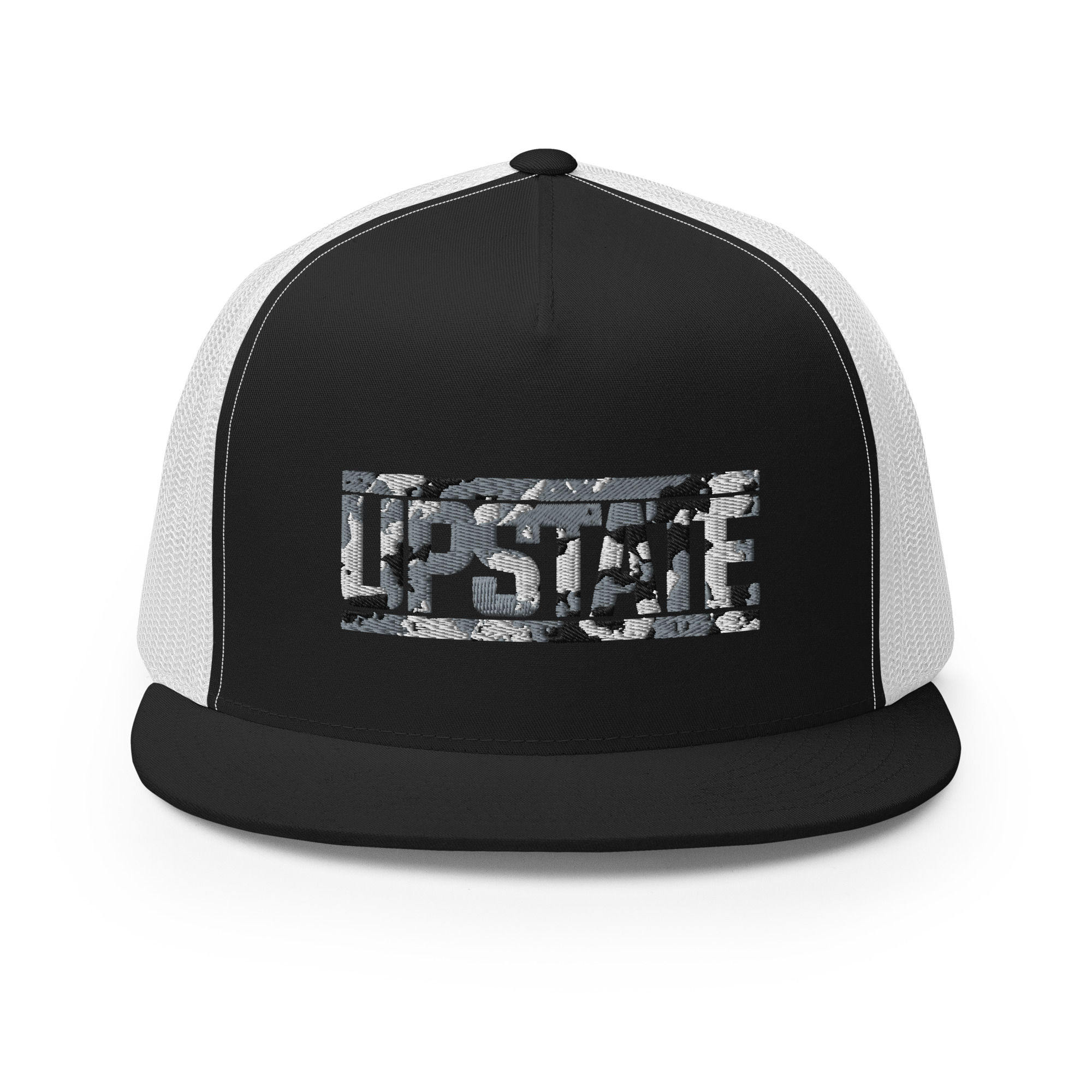 Upstate Records Snow Camo Trucker Hat