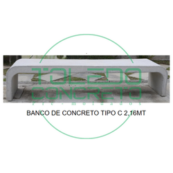 BANCO TIPO C 2,16M