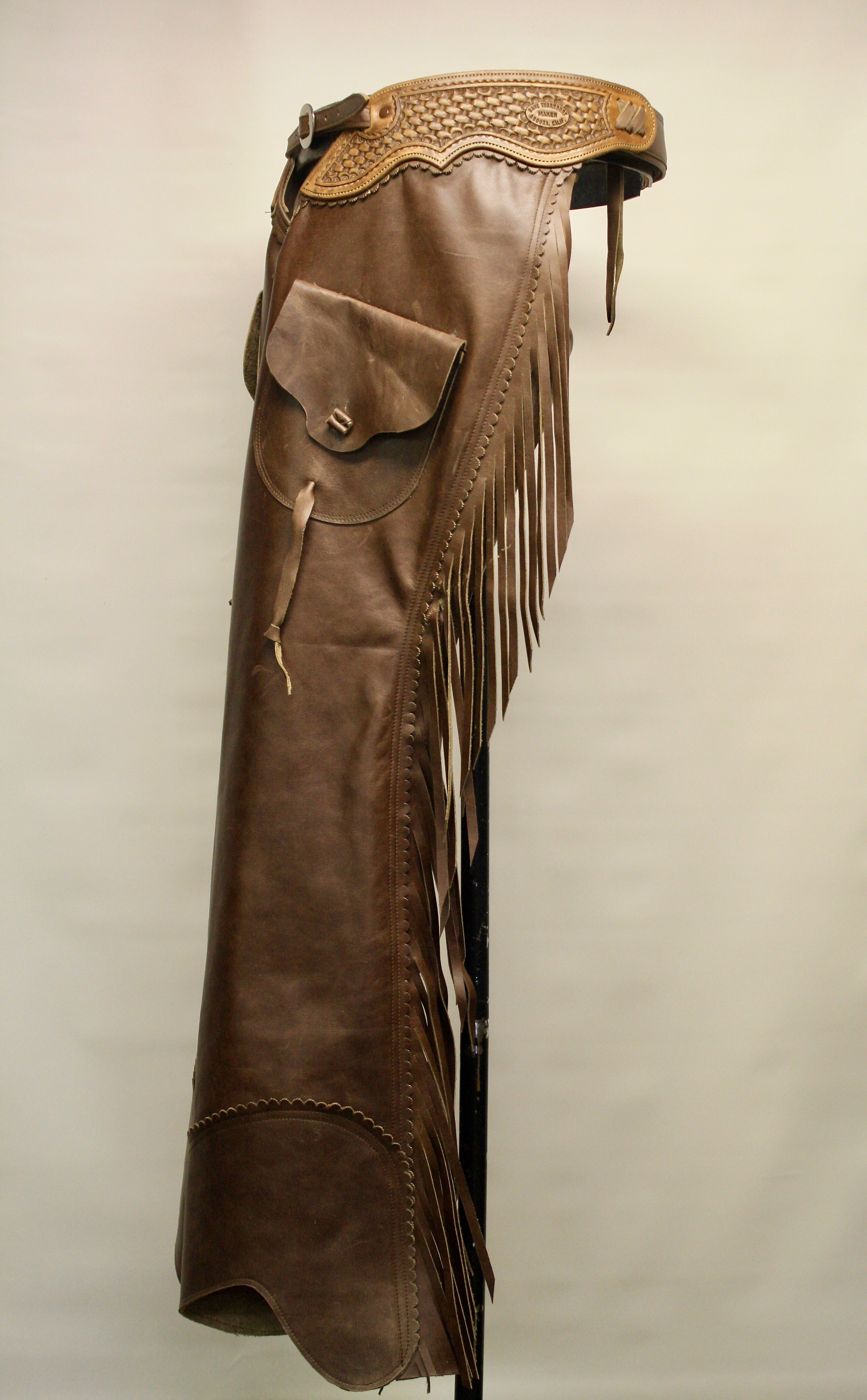 Brown working western