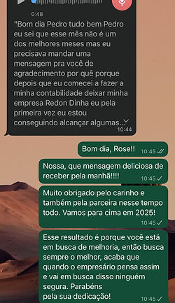 Depoimentos - Finanças com IA para Empresários