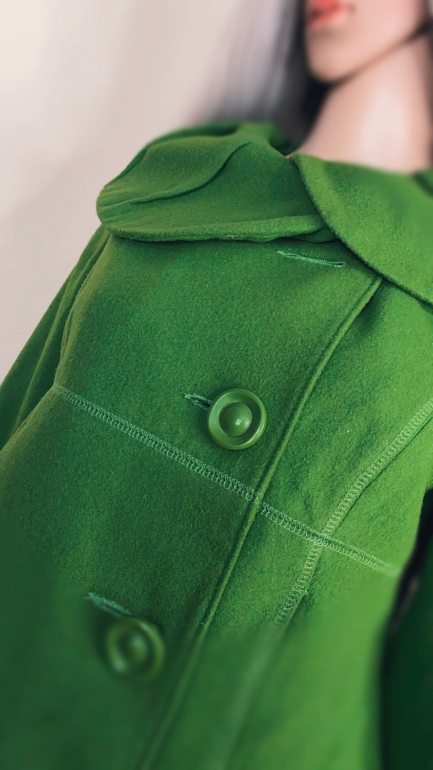 Thumbnail: Mossimo Cropped Wool Coat