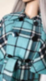 Thumbnail: Mossimo Plaid Cape/Coat