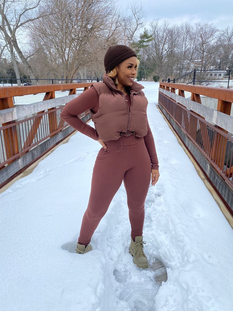 Thumbnail: Mocha Puffer Vest