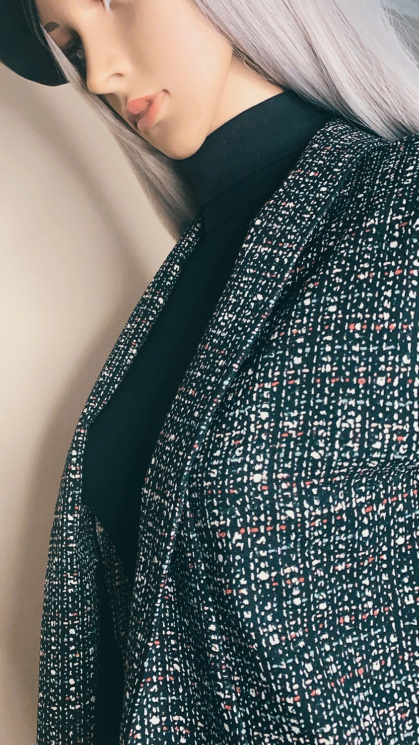 Thumbnail: Black Printed Blazer