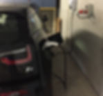 BMW i3 Cylon electric car charger