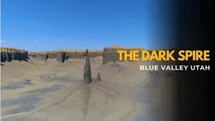 The surreal badlands of Blue Valley, Utah