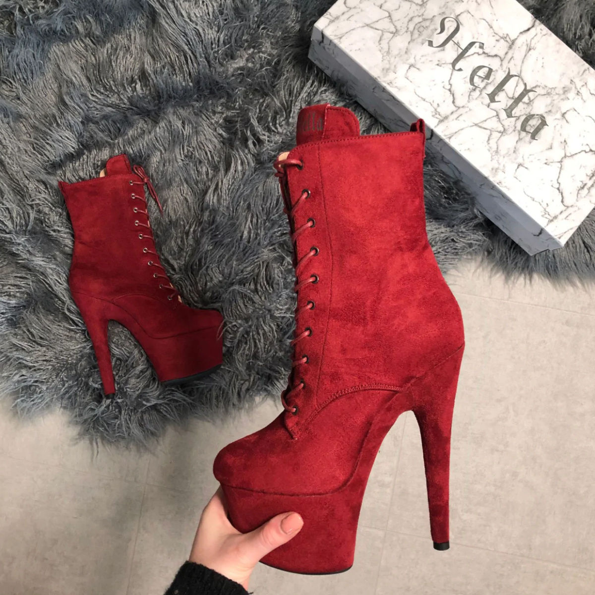 BABYDOLL FAUX SUEDE BOOT 7