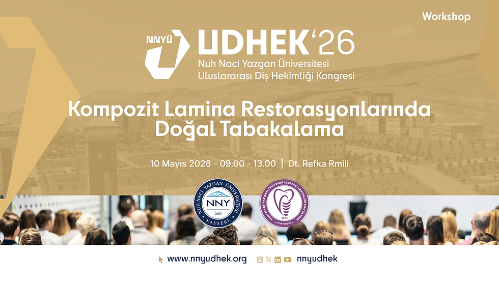Kompozit Lamina Restorasyonlarında Doğal Tabakalama - Dt. Refka Rmili