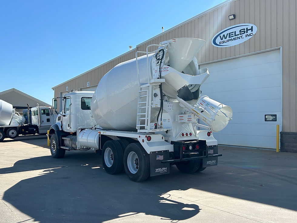 Thumbnail: (1) - 2007 Mack CTP713B Mixer Truck with 10.5yd CBMW Mixer
