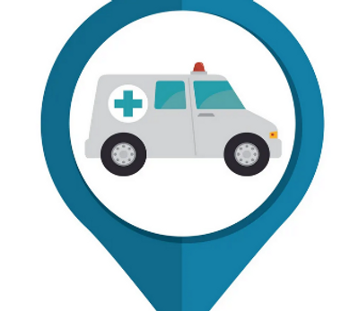 Screenshot 2023-01-15 at 00-56-15 Ambulance vehicle pin map icon vector image on VectorSto