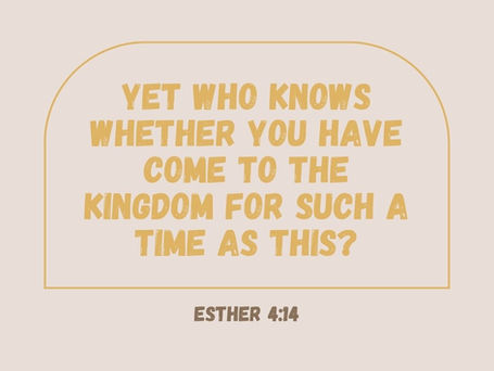 Esther: Duty