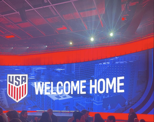 Celebrating US Soccer Federation's new training center in Georgia!