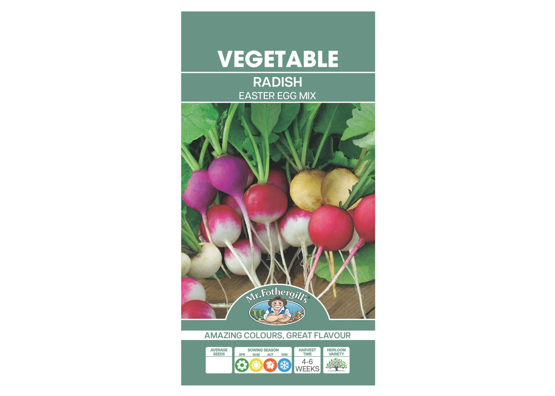 Radish - Easter Egg Mix SEEDS