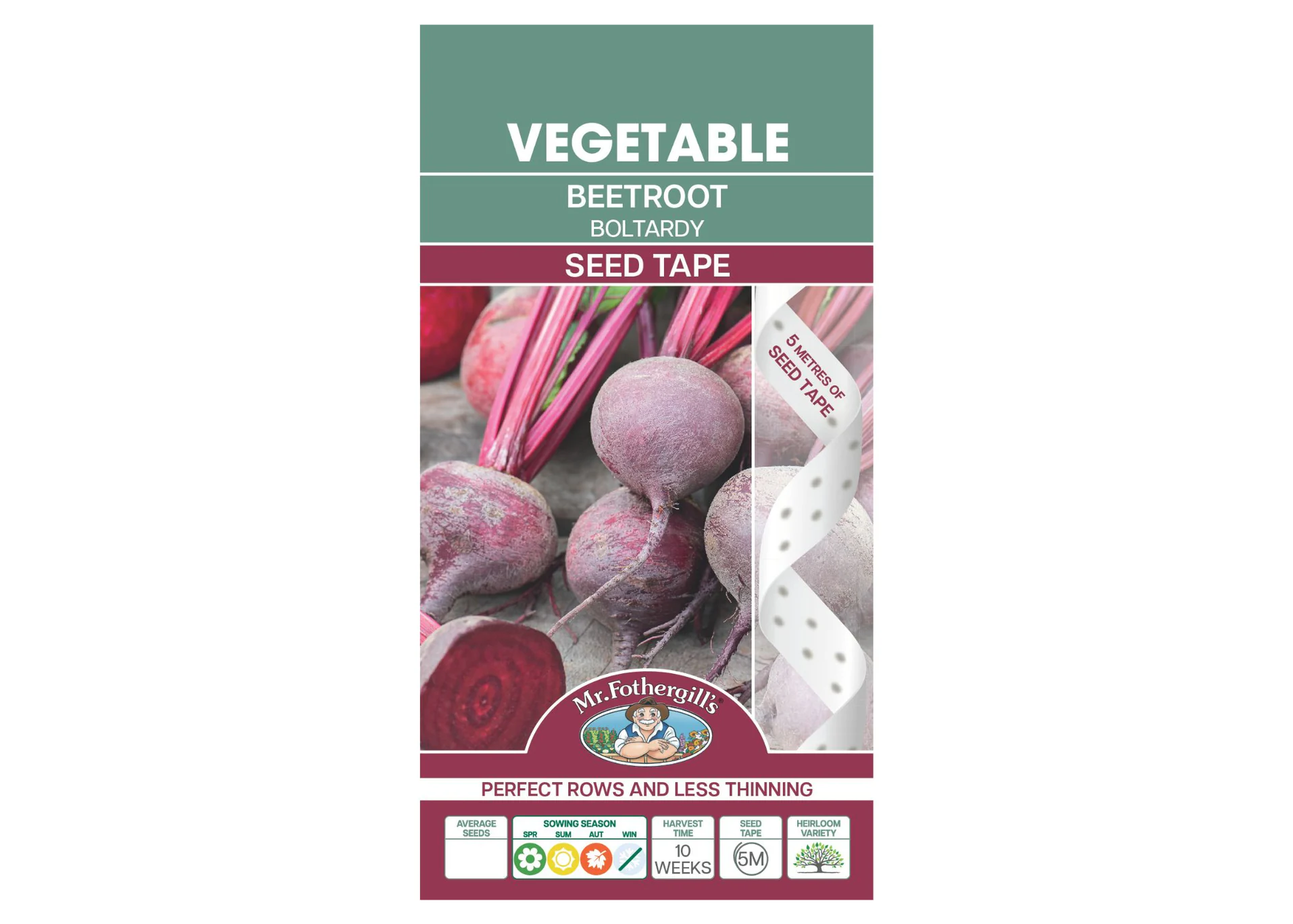 Beetroot - Boltardy SEED TAPE