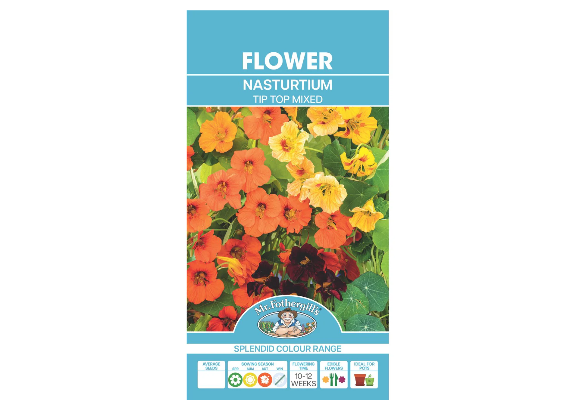 Nasturtium- Tip Top Mixed SEEDS
