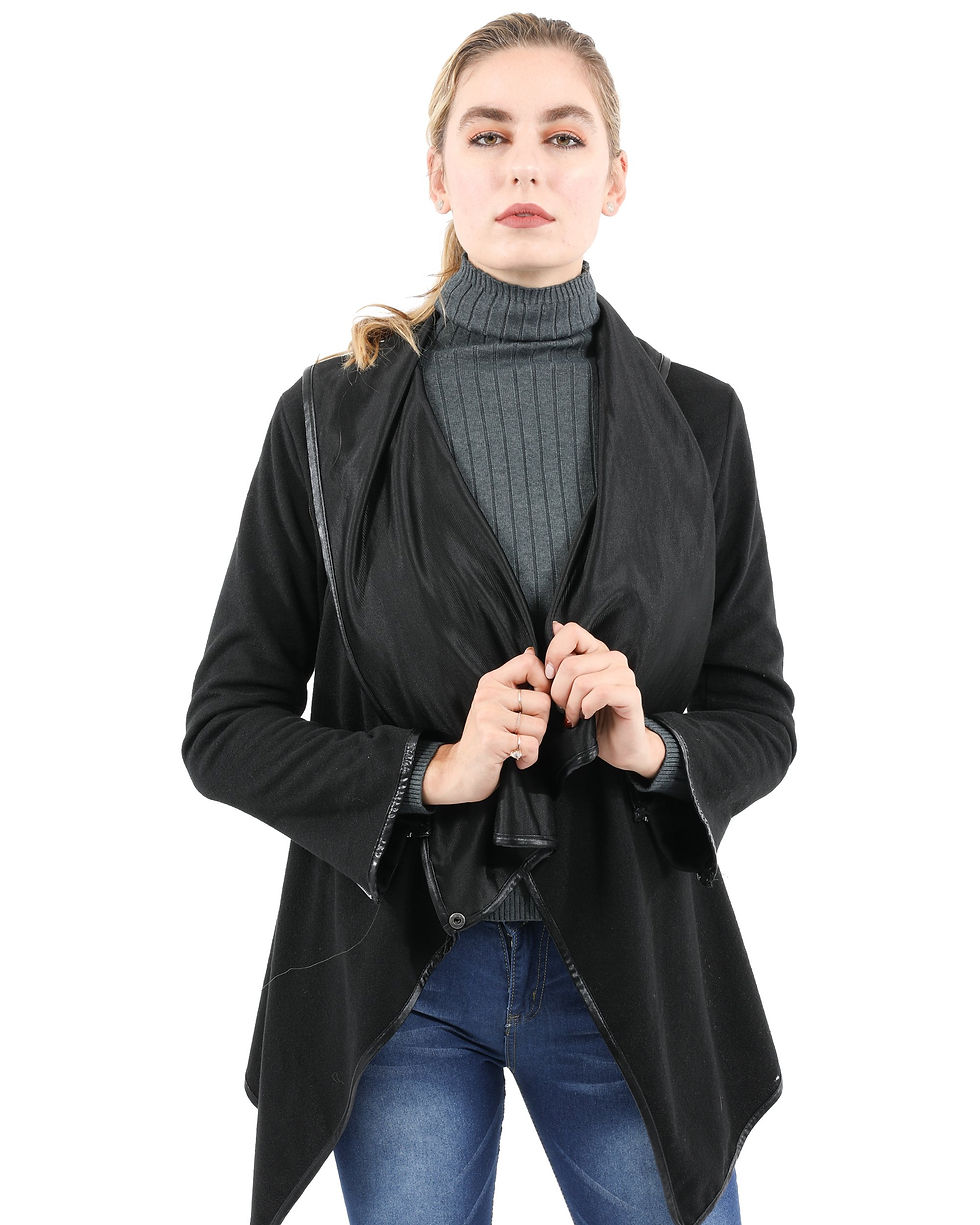 Thumbnail: Bowmont Drape Collar Jacket
