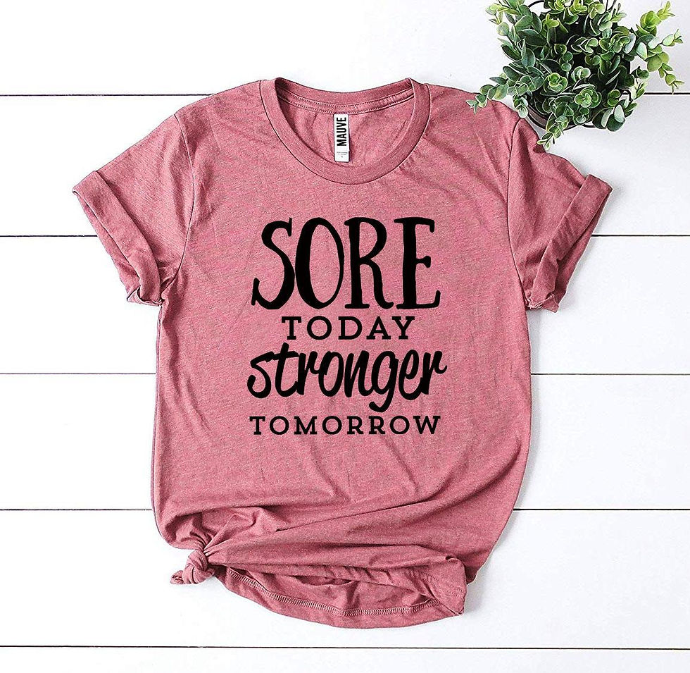 Thumbnail: Sore Today Stronger Tomorrow T-shirt