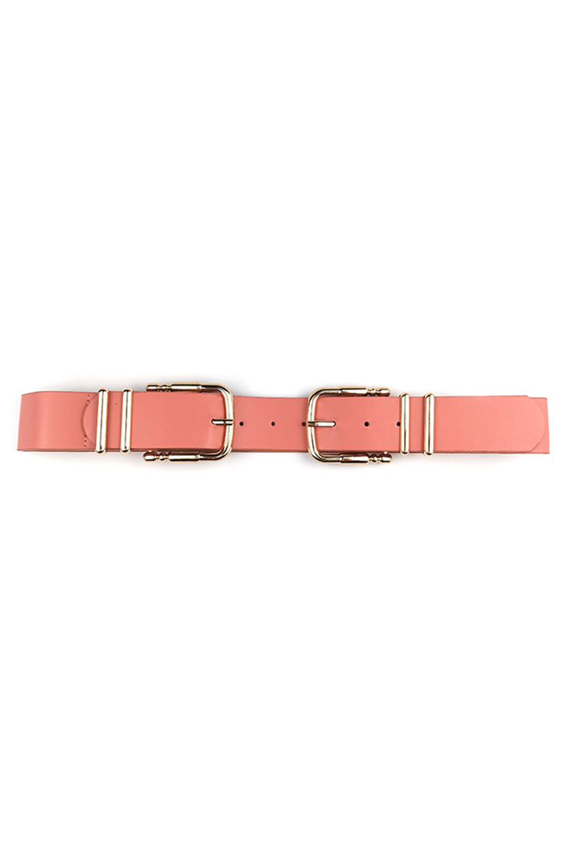 Thumbnail: Double Sided Metal Smooth Buckle Belt