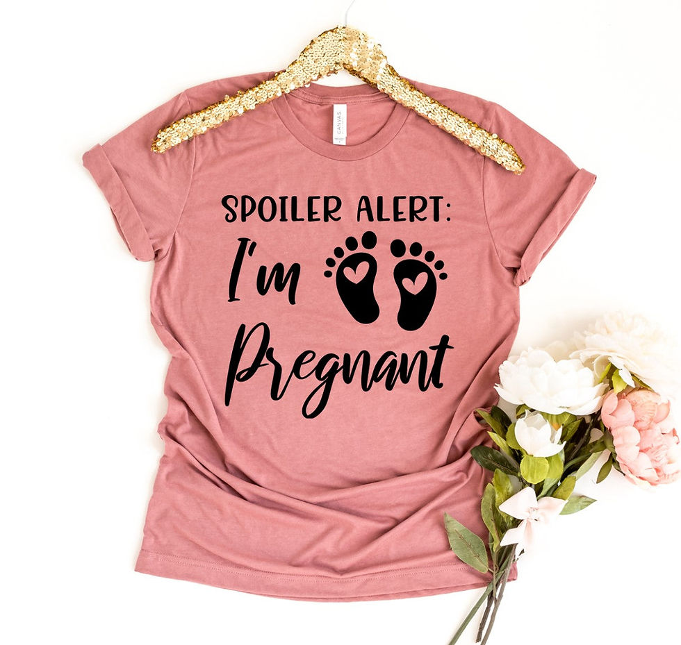 Thumbnail: Spoiler Alert I'm Pregnant T-shirt