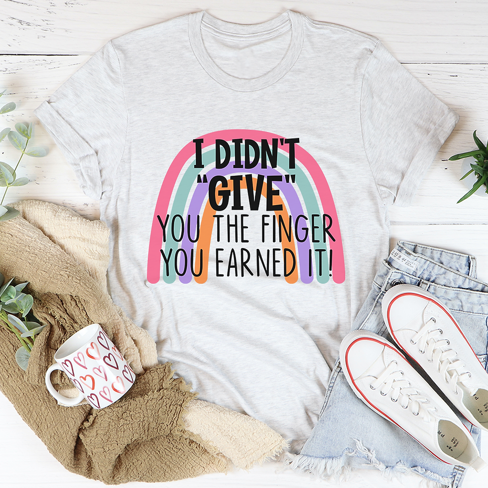 Thumbnail: I Didn't Give You The Finger T-Shirt
