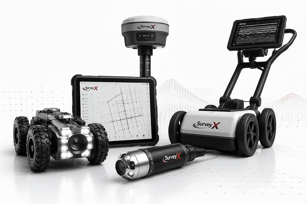 CCTV drainage survey Leeds equipment including robotic crawler and camera