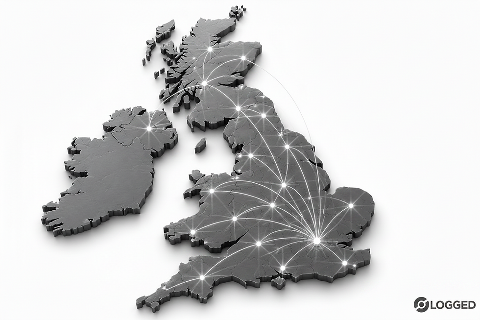 UK map showing CCTV drainage survey Bristol service areas