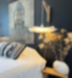 Lampe murale design chambre zen