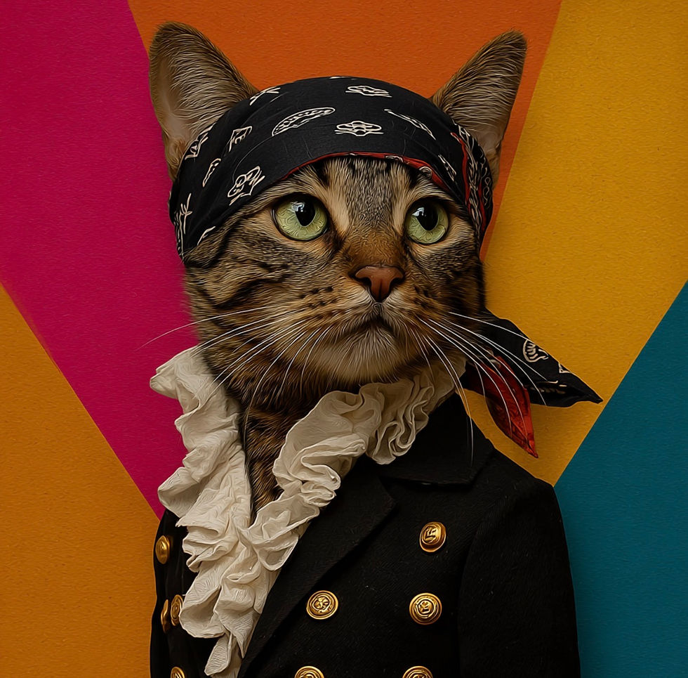 visuels artistiques proposés pour veste personnalisée avec animal