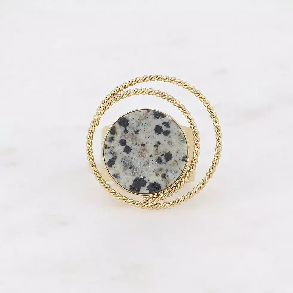 Bague en acier inoxydable, Ldkorshop