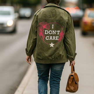 femme veste militaire
