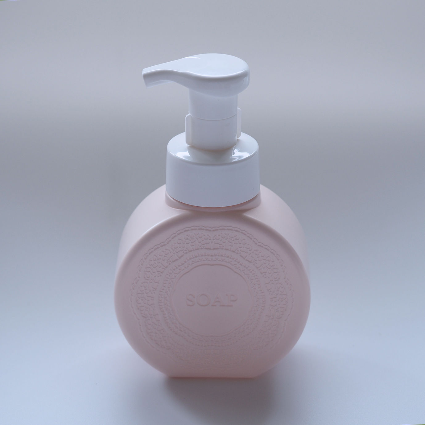 詰替ポンプ泡・300ml・彫刻パールピンク(DRC-300PF)