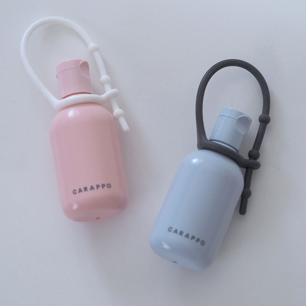 サムネイル： シリコンホルダー詰替ボトル・30ml・ブルー(OVC-30)