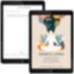 Mindfulness journal for adults – Mindful Living cover.