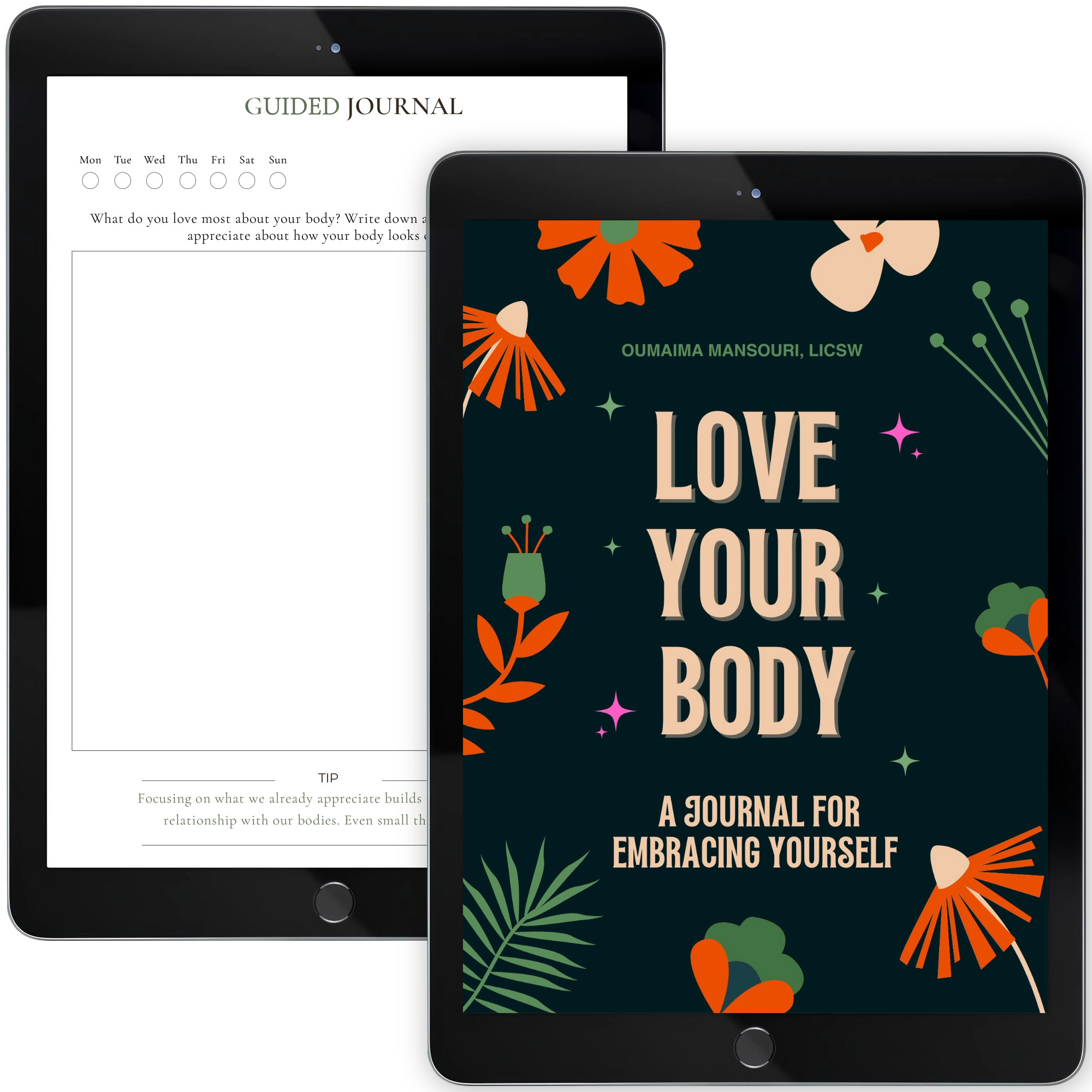 Body positivity journal for teens – Love Your Body journal cover