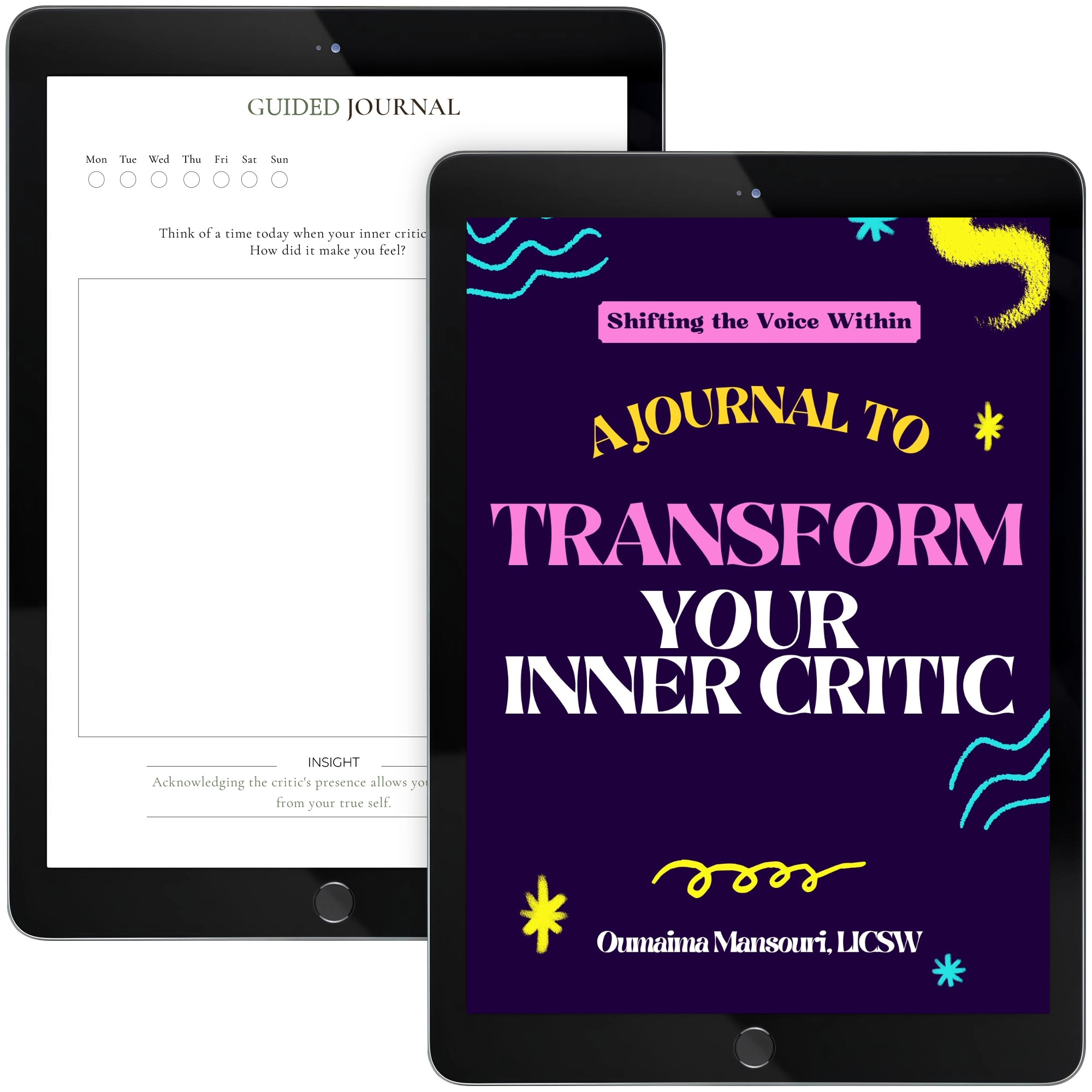 Inner critic journal for teens – Shifting the Voice Within journal cover