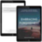 Self-forgiveness journal for adults – Embracing Forgiveness cover.