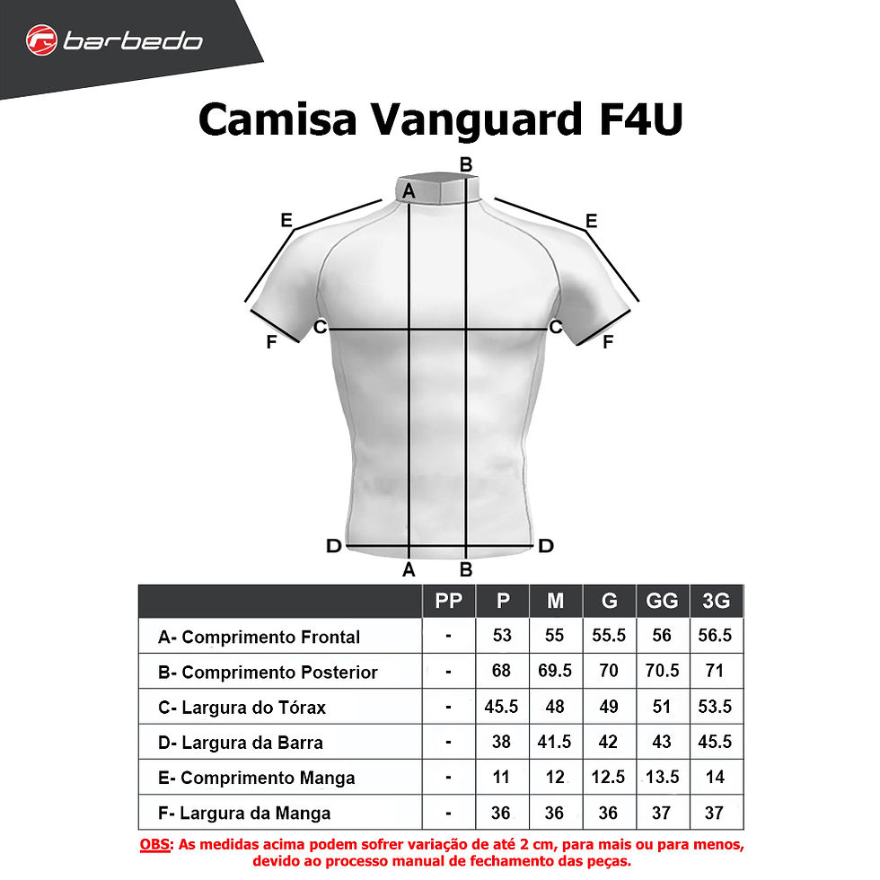 Miniatura: Camisa de Ciclismo Barbedo F4U