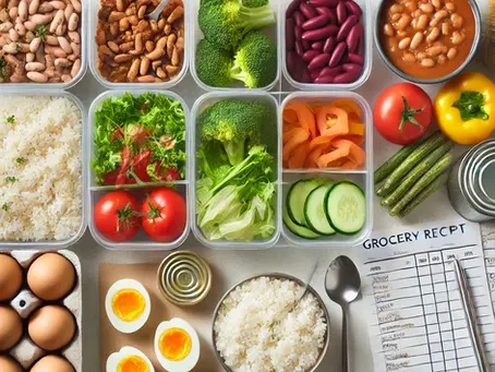 meal prep ingredients 