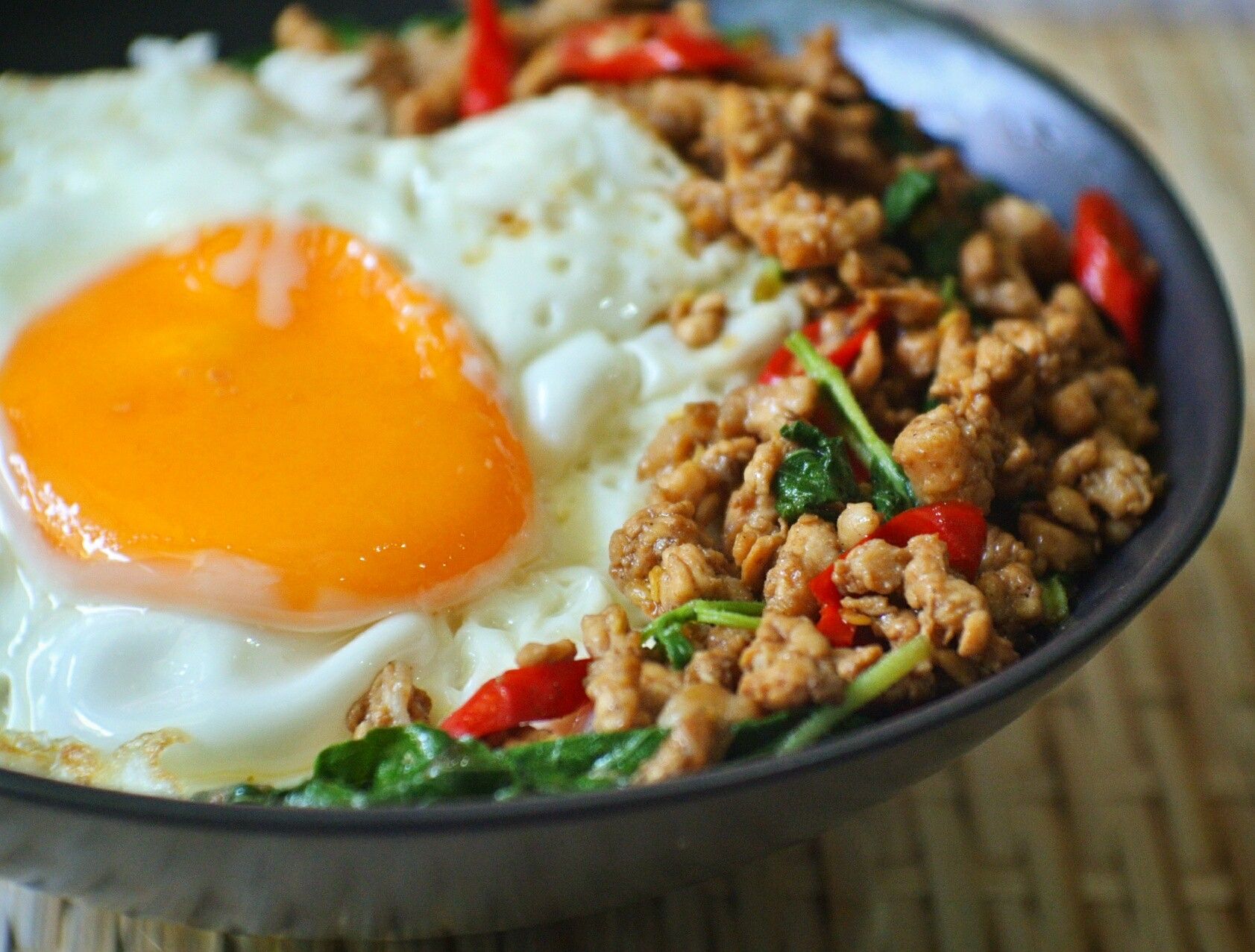 Arranged Food and Objects