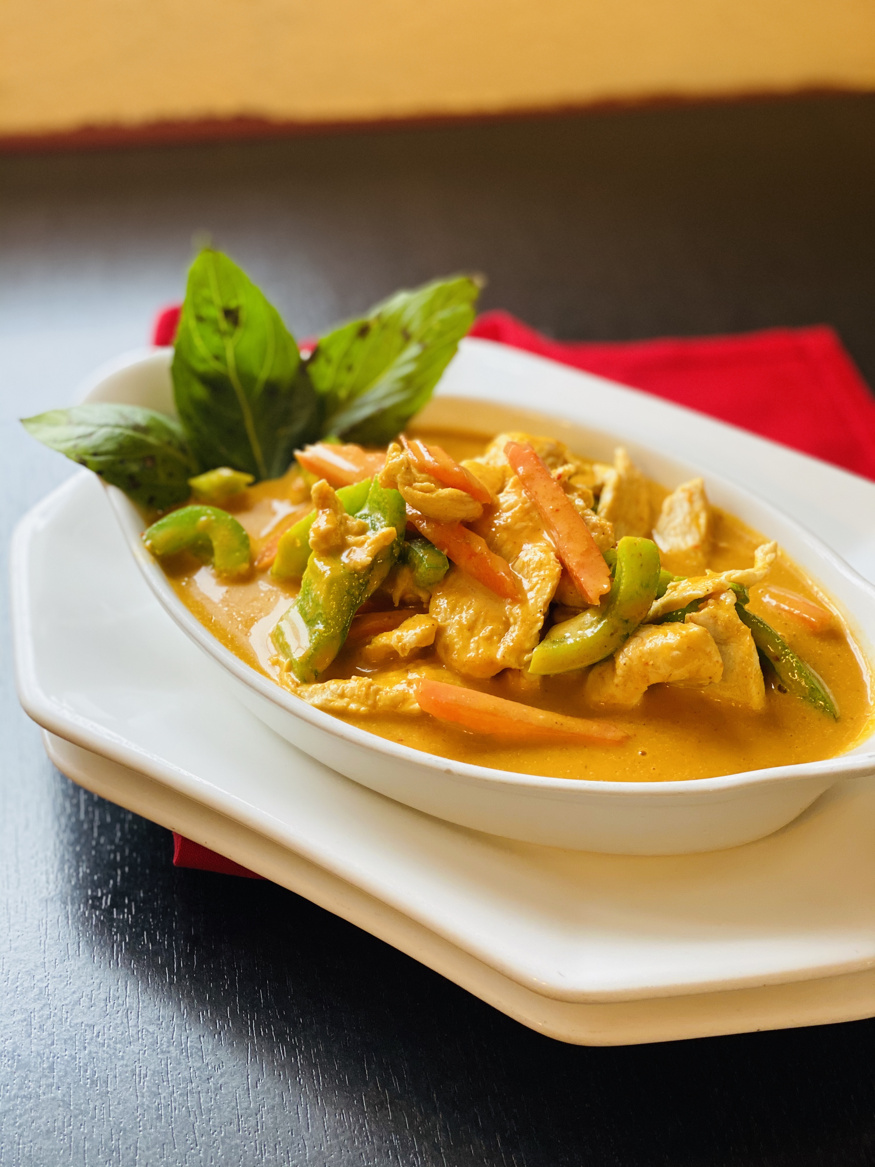 Arranged Food and Objects