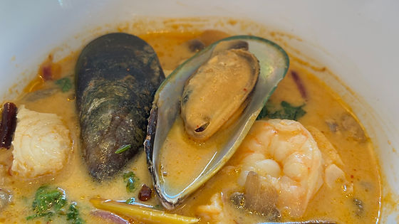 Seafood Creamy Tom Yum Soup