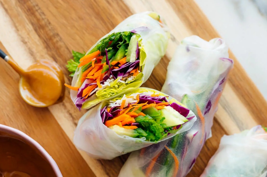 Arranged Food and Objects