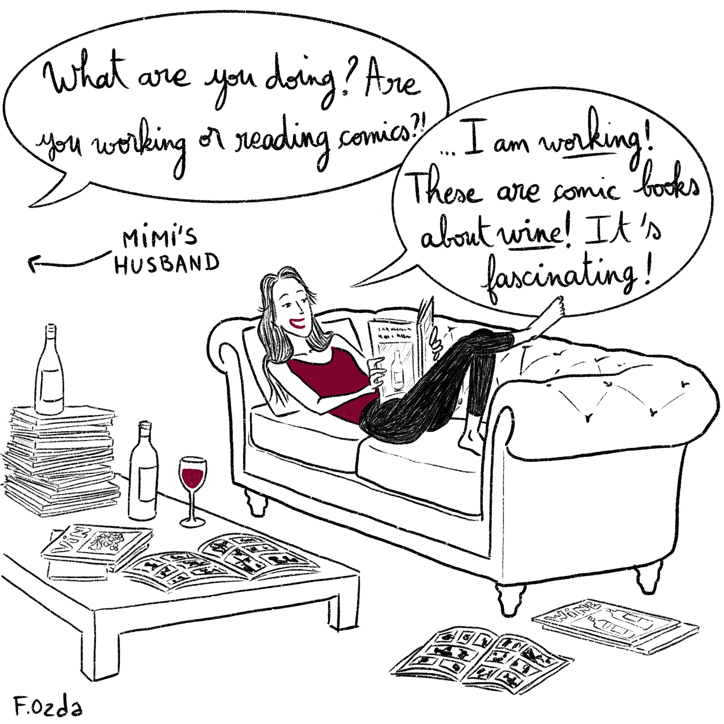Wine Books and Comics | A Wine Adventure