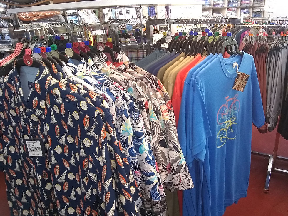 T-Shirts and short sleeved shirts